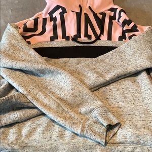 Pink hoodie size medium